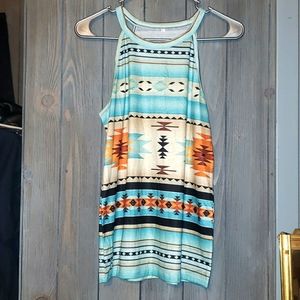 Aztec Summer Tank Top
